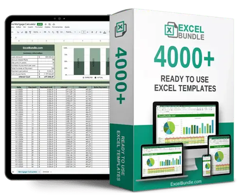 Business financial control spreadsheet